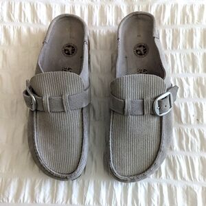 BIRKENSTOCK Buckley Suede Moccasin Clogs Sz.41